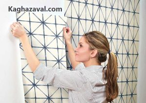 نصب کاغذ دیواری - کاغذ اول