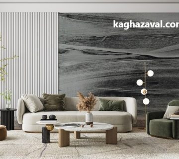 نصب انواع کاغذ دیواری پذیرایی در تهران | کاغذ اول