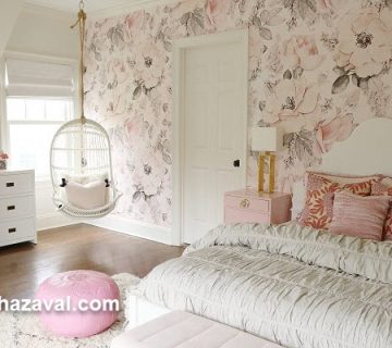 بهترین فروشنده کاغذ دیواری اتاق دخترانه - کاغذ اول