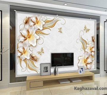 فروش پوستر سه بعدی پشت تلویزیون | کاغذ اول