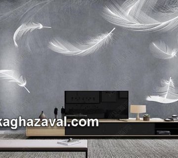 خرید کاغذ دیواری سه بعدی پشت تلویزیون | کاغذ اول
