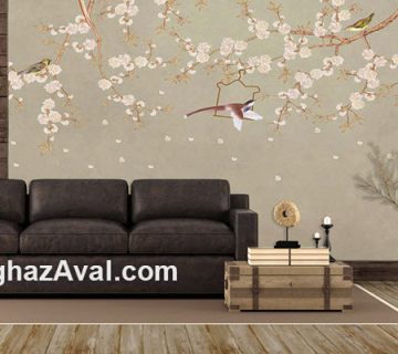 خرید و نصب کاغذ دیواری پذیرایی در تجریش | کاغذ اول
