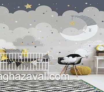 خرید بهترین مدل کاغذ دیواری اتاق کودک | کاغذ اول