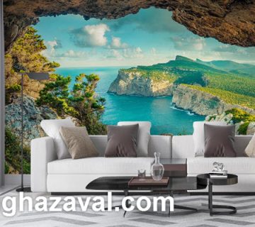 خرید پوستر سه بعدی لاکچری طبیعت در لویزان کاغذ اول