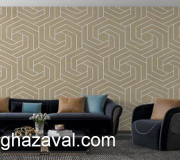جدیدترین مدل های کاغذ دیواری هندسی | کاغذ اول