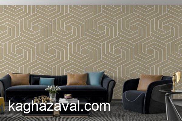جدیدترین مدل های کاغذ دیواری هندسی | کاغذ اول