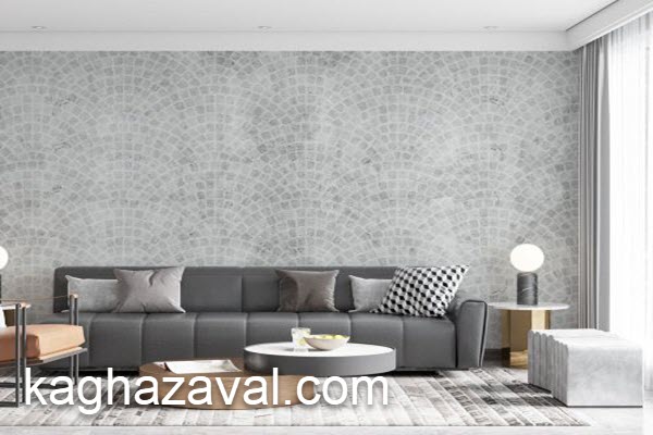 خرید و نصب کاغذ دیواری طرح هندسی | کاغذ اول