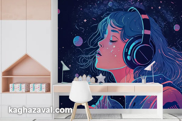 کاربرد کاغذ دیواری کودک | کاغذ اول