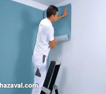 بهترین نصاب کاغذ دیواری در نیاوران | کاغذ اول