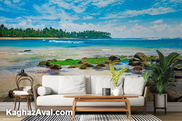 خرید پوستر دریا برای اتاق خواب | کاغذ اول