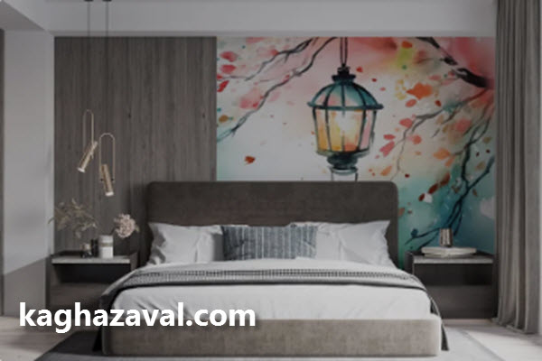 خرید پرفروش ترین طرح کاغذ دیواری اتاق خواب در صادقیه