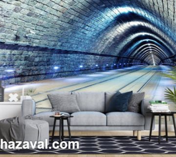 خرید کاغذ دیواری سه بعدی لاکچری در غرب تهران