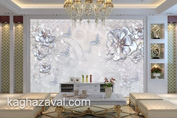 خرید کاغذ دیواری سه بعدی سبک کلاسیک | کاغذ اول