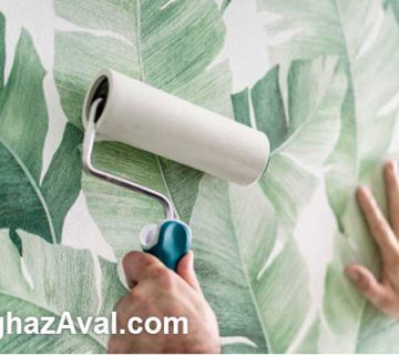 نصاب کاغذ دیواری در اقدسیه