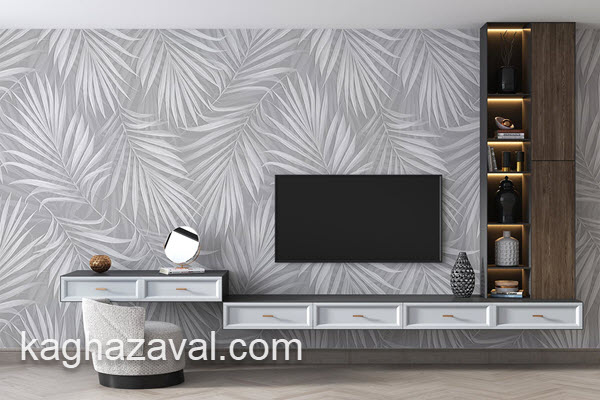 خرید بهترین کاغذ دیواری پشت تلویزیون | کاغذ اول