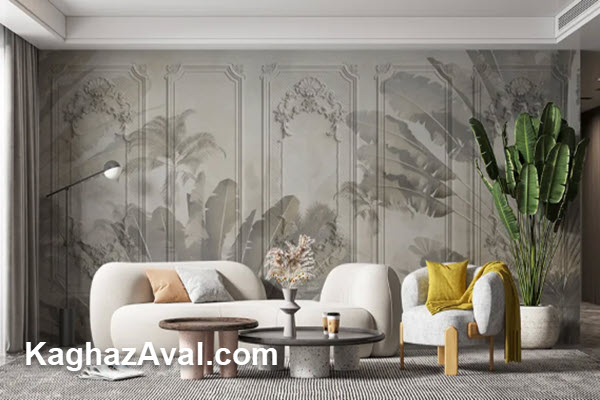 کاربرد کاغذ دیواری کلاسیک در فضاهای مختلف