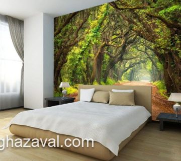 خرید و قیمت کاغذ دیواری سه بعدی برای اتاق خواب | کاغذ اول