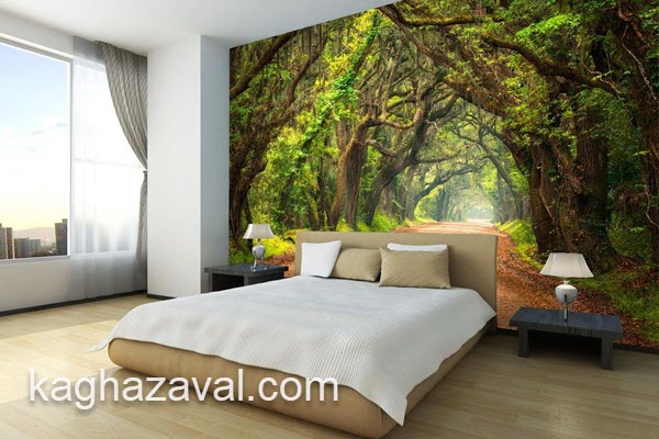 خرید و قیمت کاغذ دیواری سه بعدی برای اتاق خواب | کاغذ اول