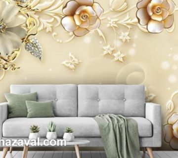 خرید کاغذ دیواری سلطنتی سه بعدی در پونک