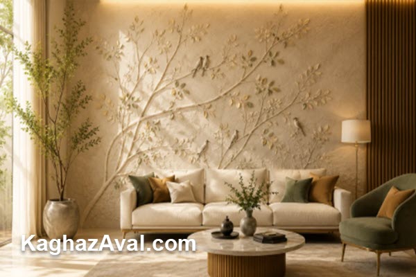 فروش کاغذ دیواری لوکس و جدید برای پذیرایی در غرب تهران